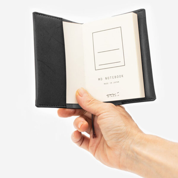Funda en Cuero + Libreta MIDORI A7 - Imagen 7